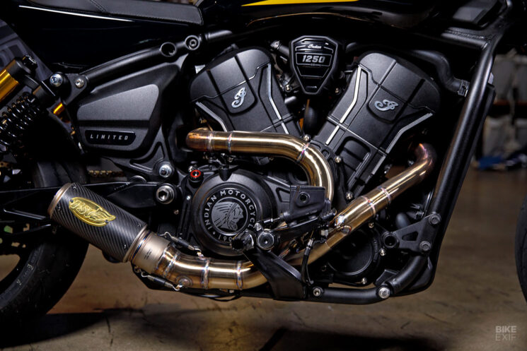 Roland Sands customizes Indian Scout for Josh Dun, drummer of Twenty One Pilots