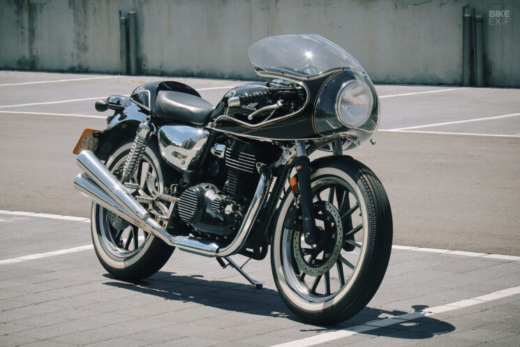 Honda CB350 café racer by Shawn Lin and Capo Moto