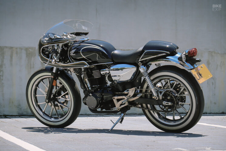 Honda CB350 café racer by Shawn Lin and Capo Moto