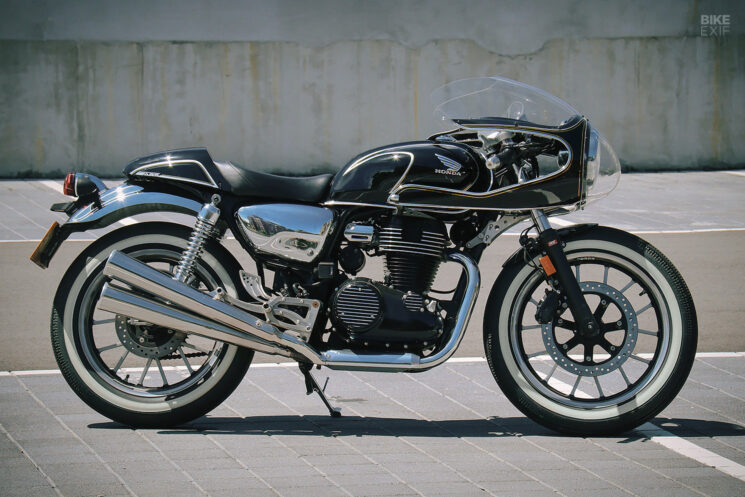 Honda CB350 café racer by Shawn Lin and Capo Moto