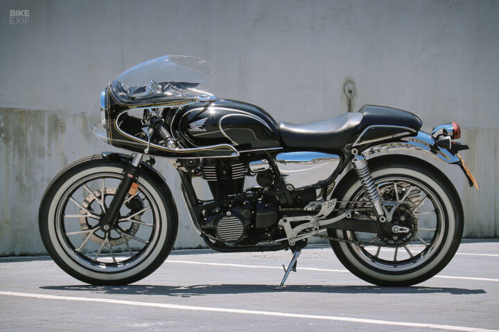 Just Right An Elegant Honda Cb350 Café Racer From Taiwan Bike Exif