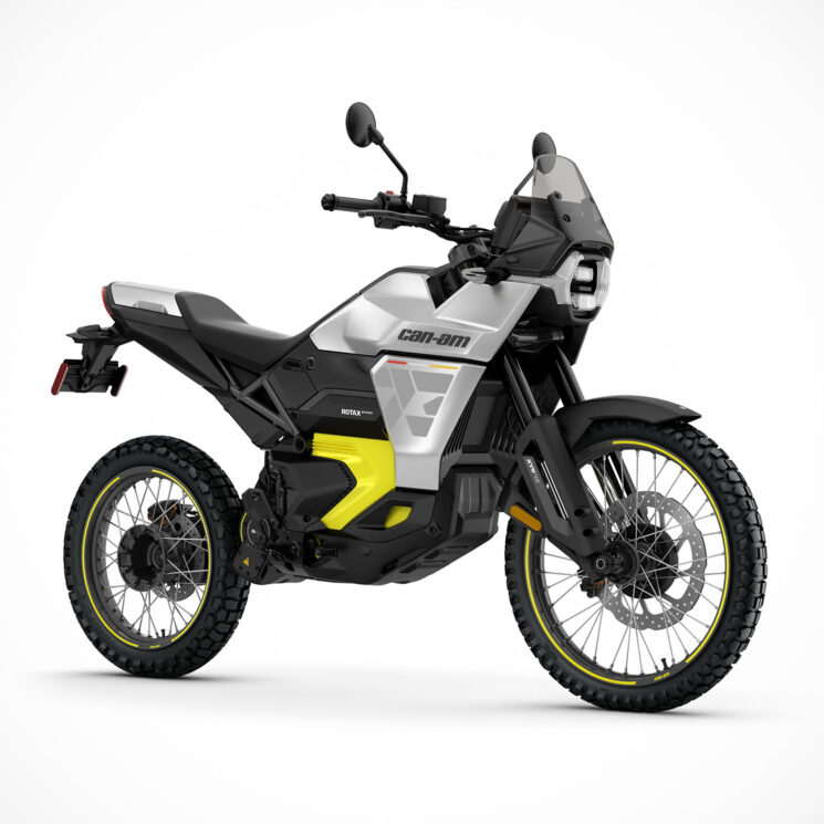 Can-Am Origin and Pulse electric motorcycles