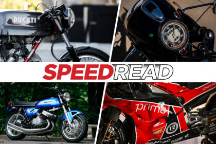 The latest café racers, restomods, classics, and racing bikes.