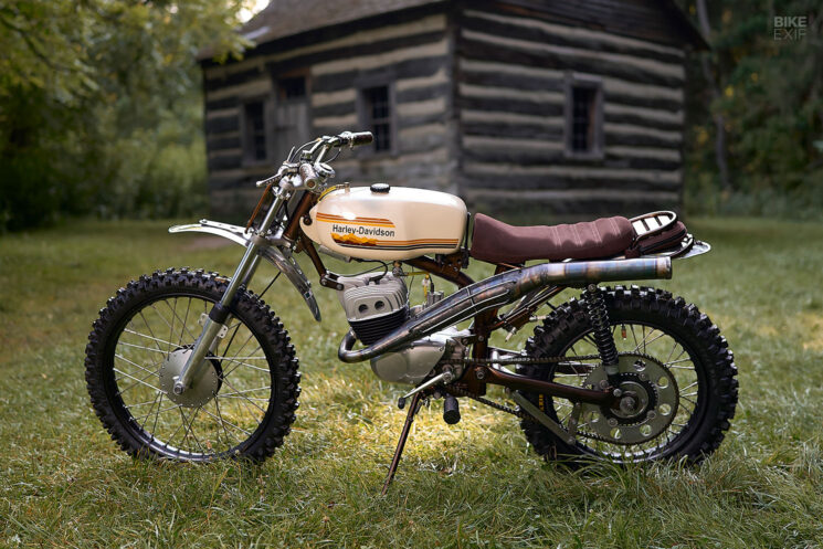 Harley-Davidson Baja 100 scrambler by Utopeia Moto Company