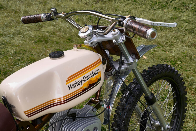 Harley-Davidson Baja 100 scrambler by Utopeia Moto Company