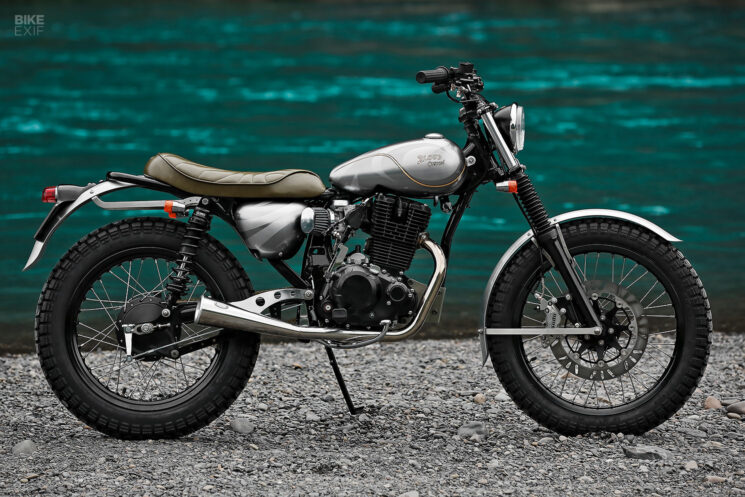 2LOUD Custom Revives a Rusty Kymco KTR 150 into a Classic Scrambler