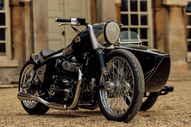 Royal Enfield Super Meteor sidecar by Cherry's Company