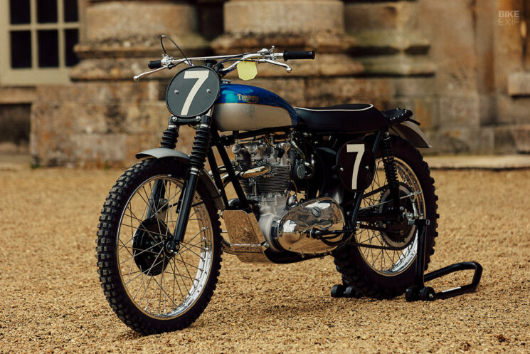 John Giles Triumph ISDT Race Bike from the Dick Shepherd collection