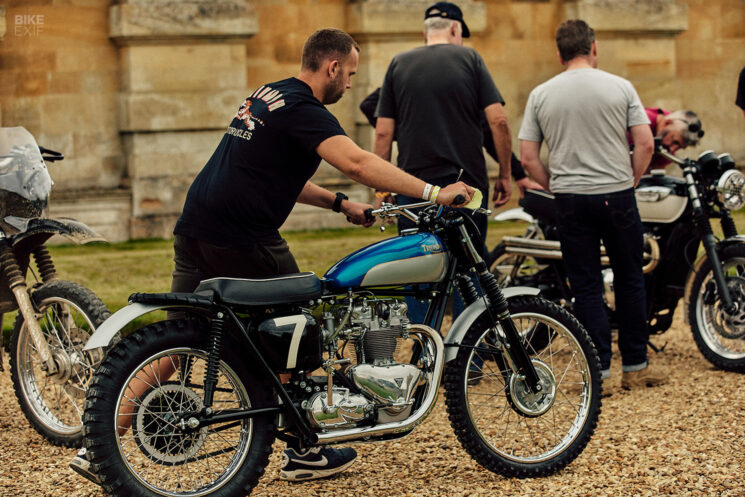 John Giles Triumph ISDT Race Bike from the Dick Shepherd collection