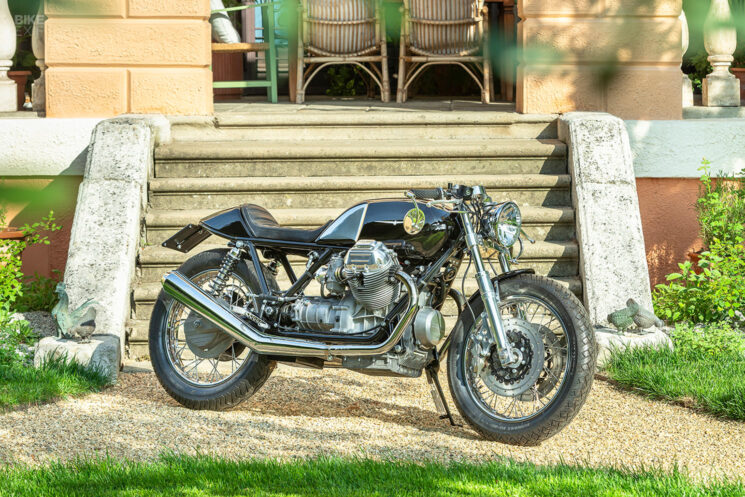 Moto Guzzi 1000 SP café racer by North East Custom