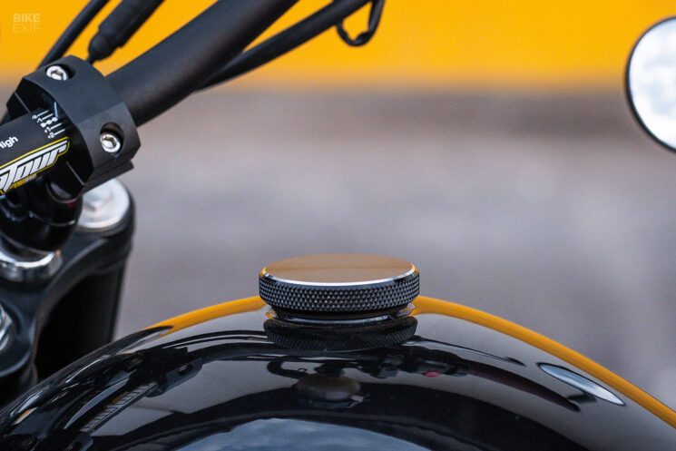 Motone Triumph Bonneville fuel cap