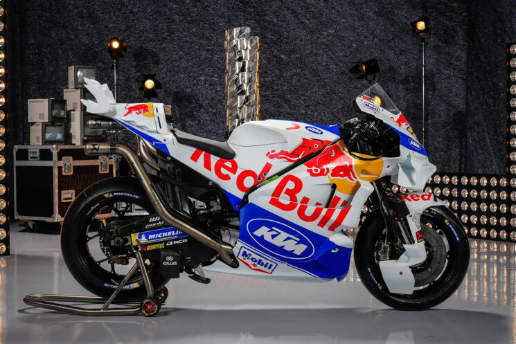 Red Bull KTM MotoGP 75th Anniversary Logo