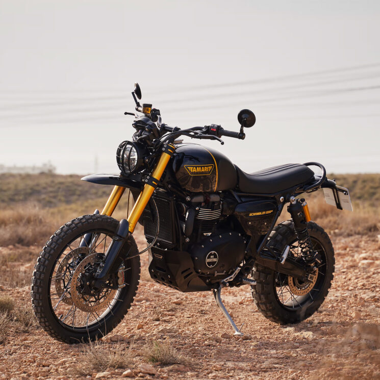 Custom Triumph Scrambler 1200 XE by Tamarit Motorcycles