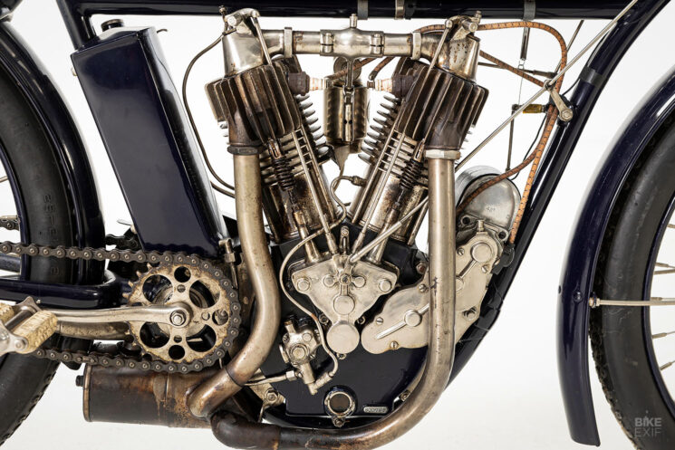 Moteur indien modèle D 988 cc 1912