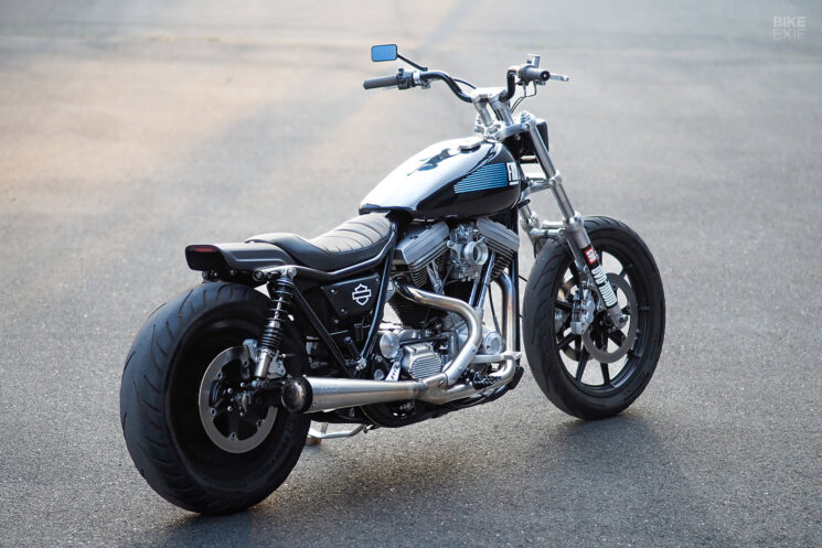 Custom 1988 Harley FXR by JvB-moto