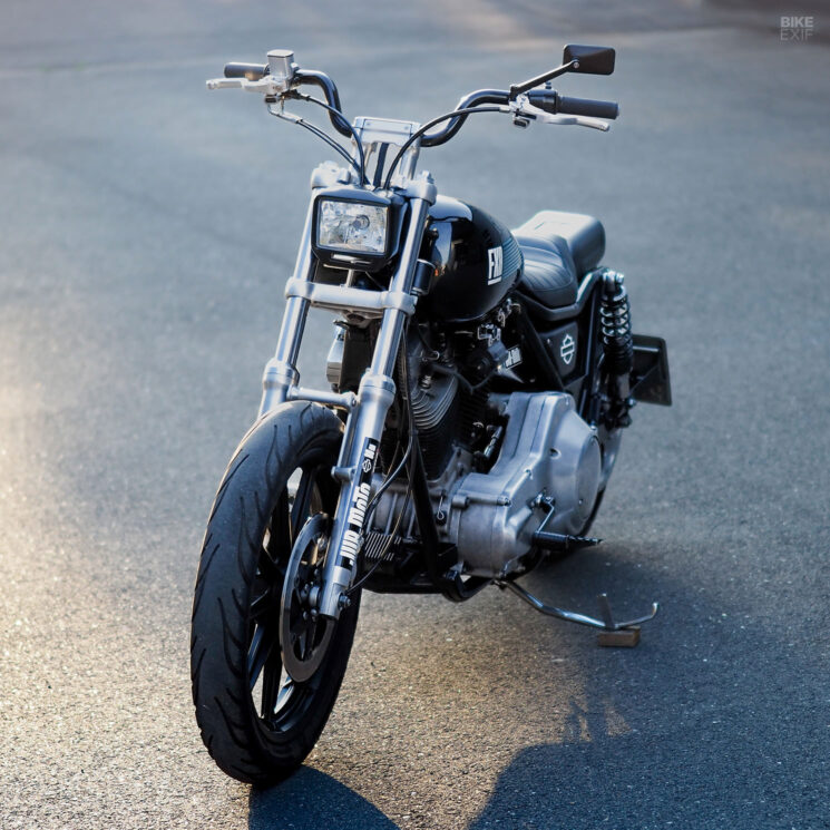 Custom 1988 Harley FXR by JvB-moto