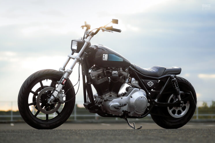 Custom 1988 Harley FXR by JvB-moto