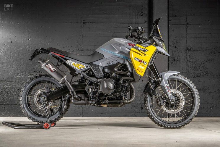 BMW F900GS adventure bike by VTR Customs