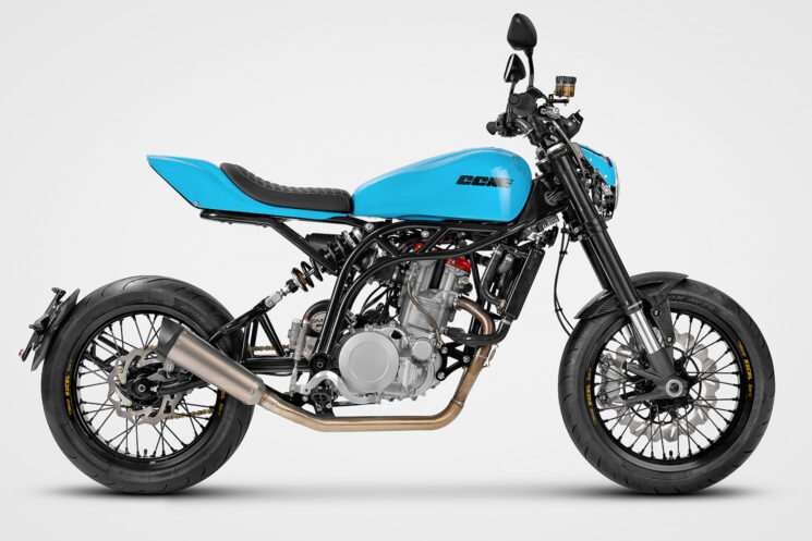 The new CCM Street Moto single-cylinder supermoto