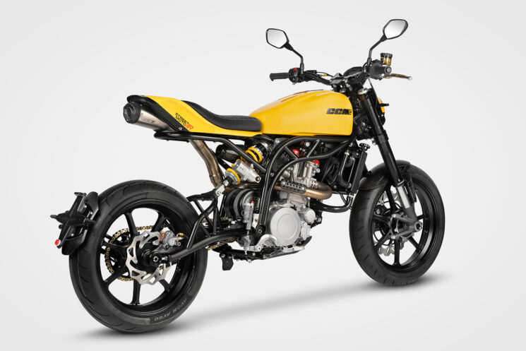 The new CCM Street Moto single-cylinder supermoto