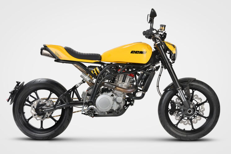 The new CCM Street Moto single-cylinder supermoto