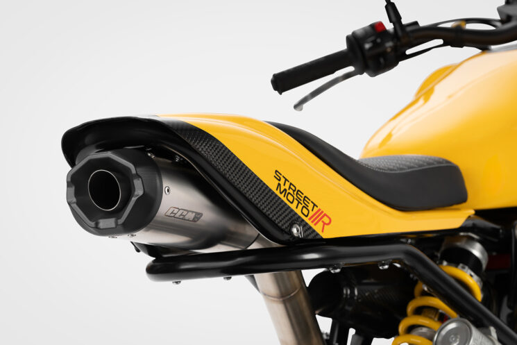 The new CCM Street Moto single-cylinder supermoto