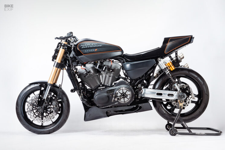 Harley XR1200 personnalisée par STG Tracker