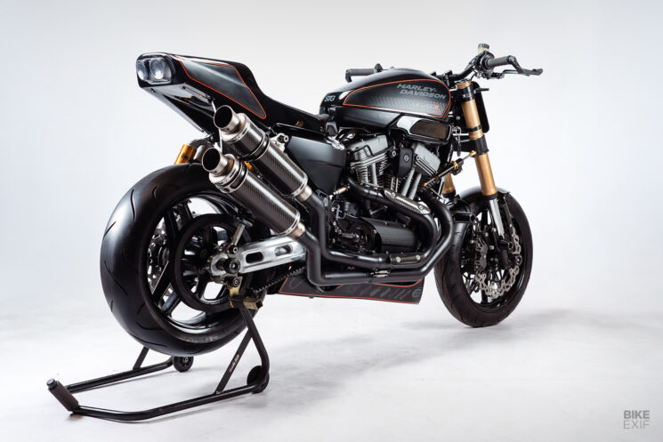 Harley XR1200 personnalisée par STG Tracker