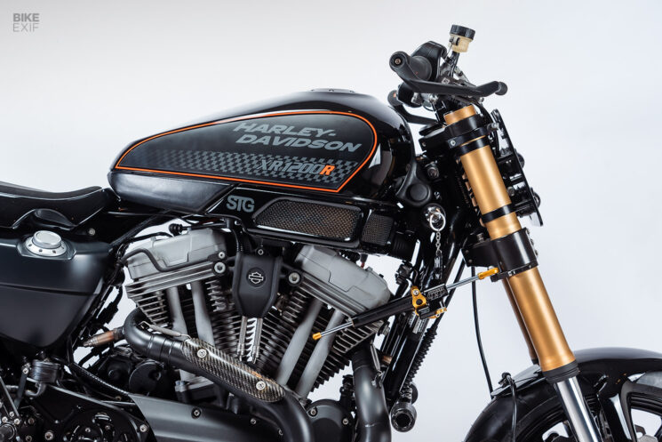 Custom Harley XR1200 by STG Tracker