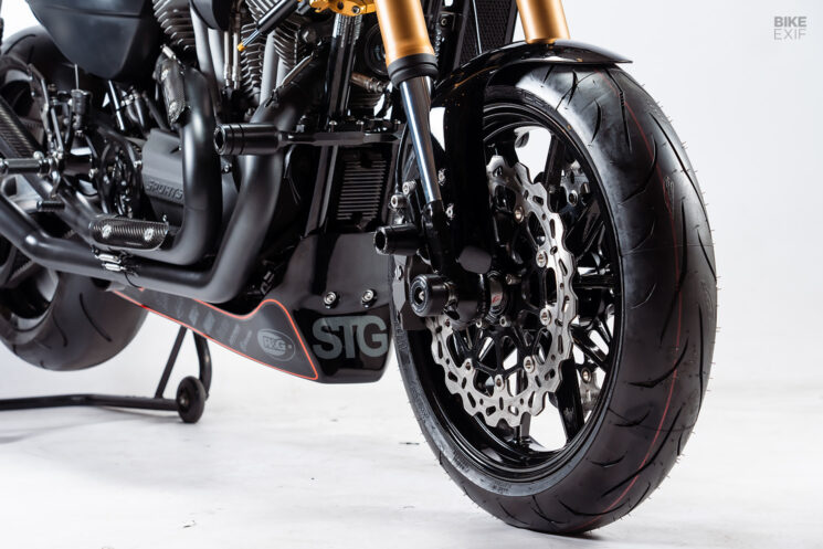 Harley XR1200 personnalisée par STG Tracker