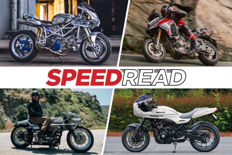 The latest motorcycle news, customs, and modern classics