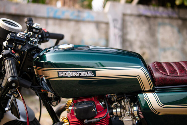 Honda CB200 Café Racer from Batakastem Garage