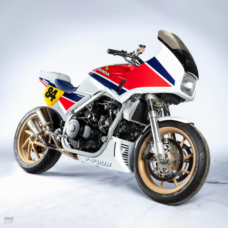 Honda VF1000F Interceptor restomod by Icon Motosports