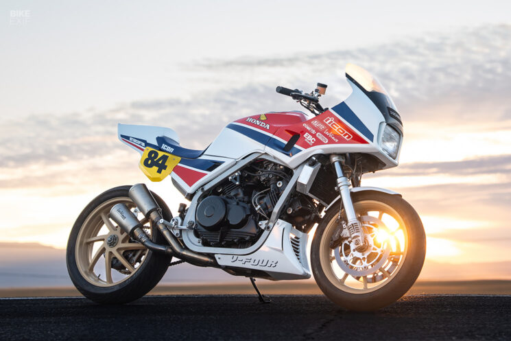 Honda VF1000F Interceptor restomod by Icon Motosports