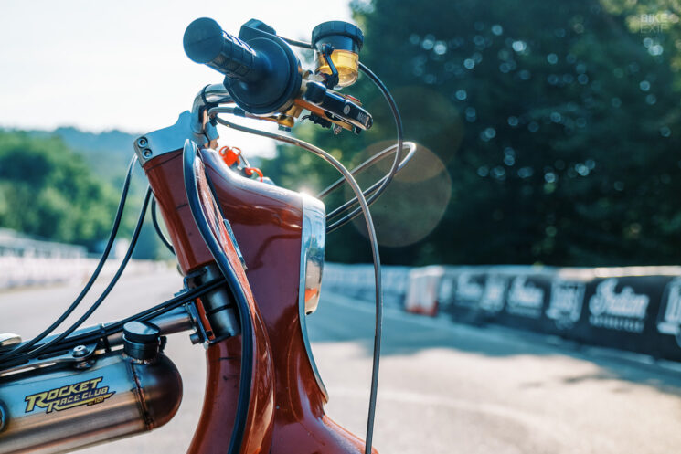 1959 NSU Prima 3 drag racing scooter by Man and the Machines