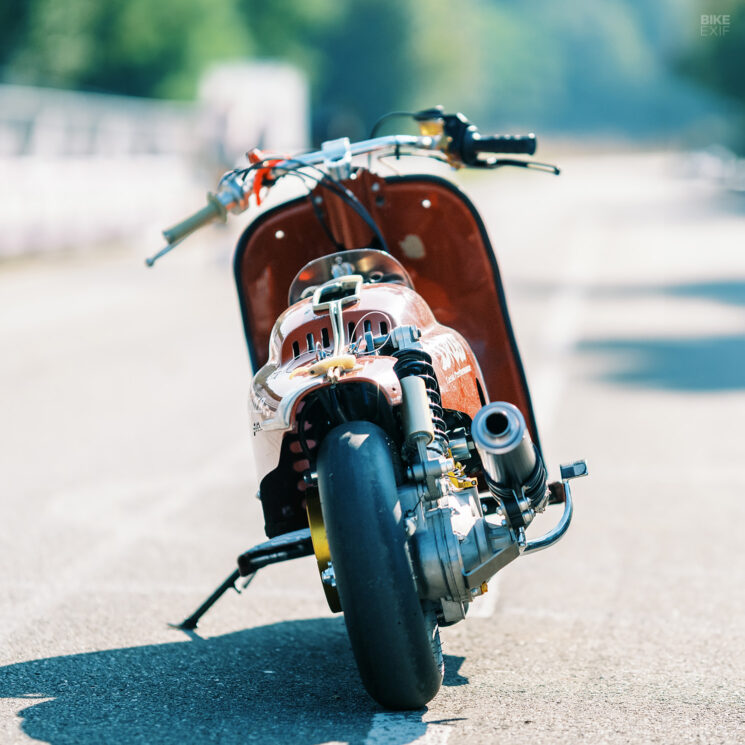 1959 NSU Prima 3 drag racing scooter by Man and the Machines