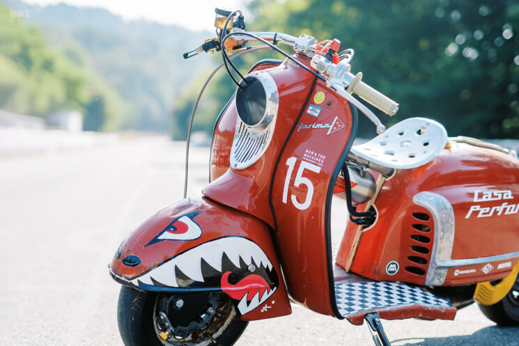 1959 NSU Prima 3 drag racing scooter by Man and the Machines