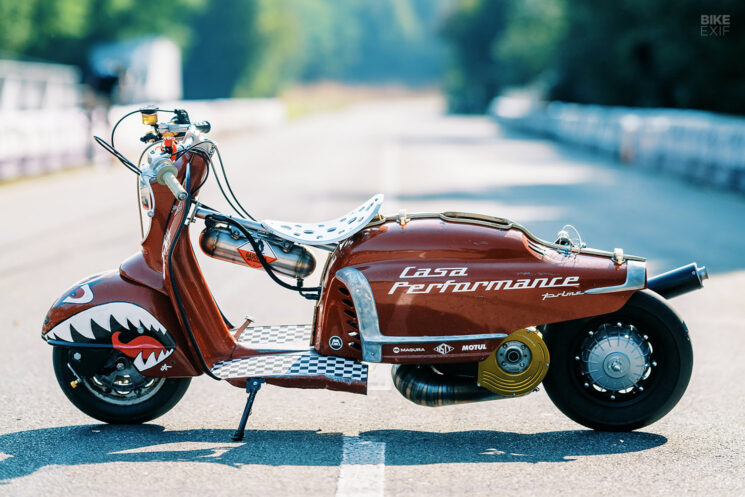 1959 NSU Prima 3 drag racing scooter by Man and the Machines