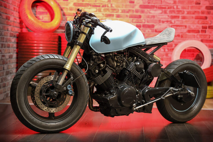 Yamaha XV920 Virago cafe racer from BTC Garage