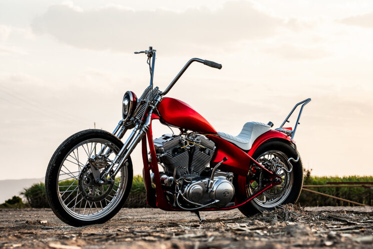 1992 Harley Sportster chopper by Cody Jermyn