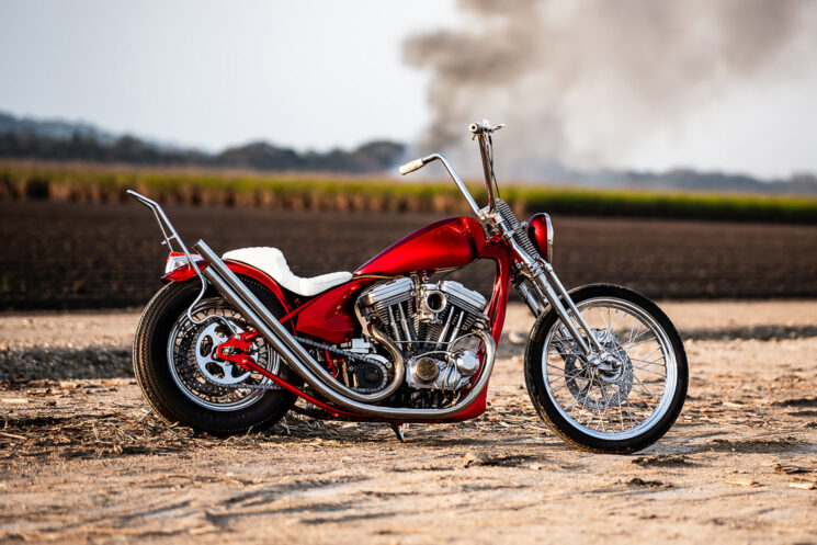 1992 Harley Sportster chopper by Cody Jermyn