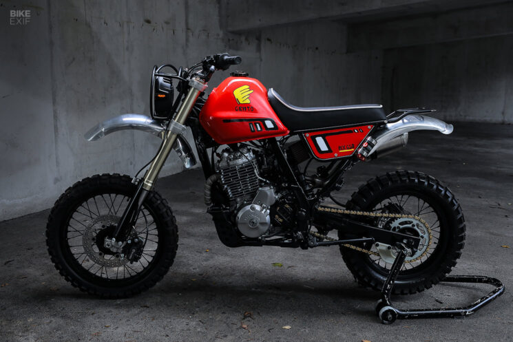 Scrambler Honda Dominator 2002 par Gas&Retro