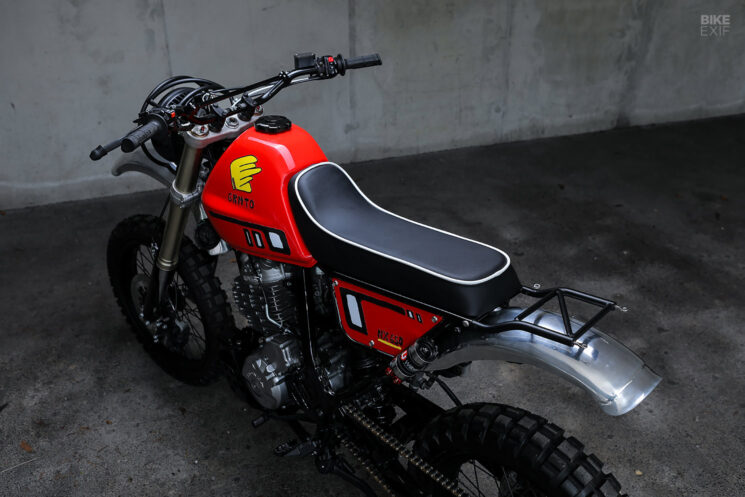 Scrambler Honda Dominator 2002 par Gas&Retro