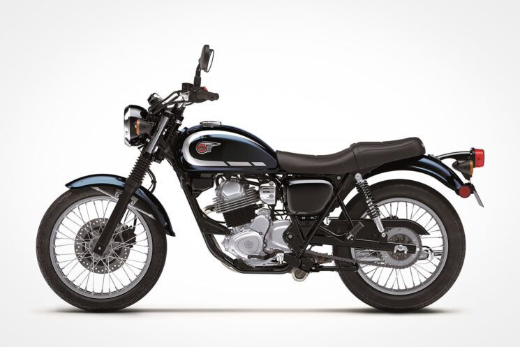 2025 Kawasaki W230 single-cylinder modern classic