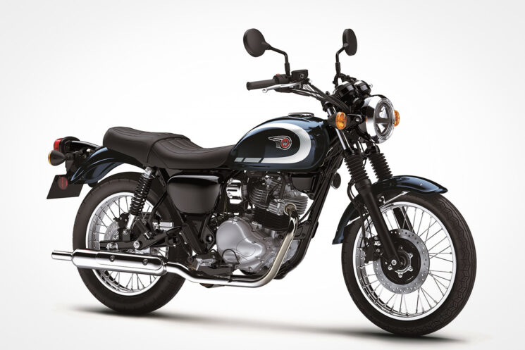 2025 Kawasaki W230 single-cylinder modern classic