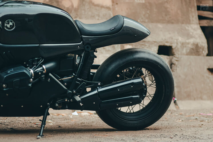 Batman themed BMW R nineT by Smoked Garage