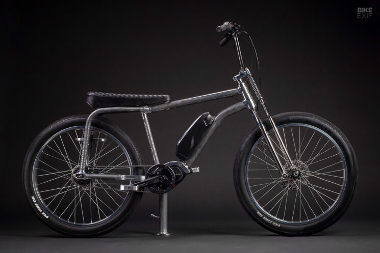 Chiller pedal-assist electric BMX with Raleigh Chopper style