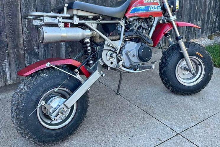 Custom-built Honda Fat Cat