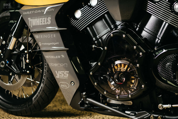 Harley-Davidson V-Rod café racer by Black Cycles Australia