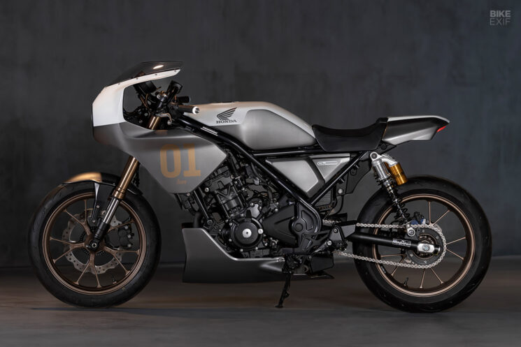 Honda CL250 Café Racer from Bunker Custom Cycles